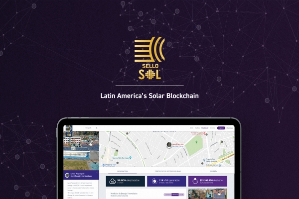 Blockchain for tracking solar energy generation